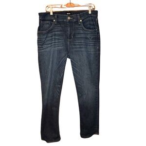 Hudson Jeans Blake Slim Straight Dark Wash Men’s Size‎ 34 L30 Stretch Denim